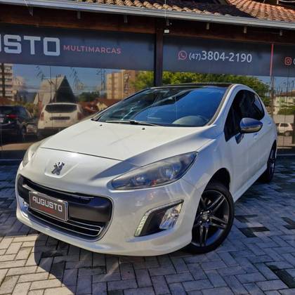 PEUGEOT 308 1.6 GRIFFE THP 16V GASOLINA 4P AUTOMÁTICO PEUGEOT 308 1.6 GRIFFE THP 16V GASOLINA 4P AUTOMÁTICO